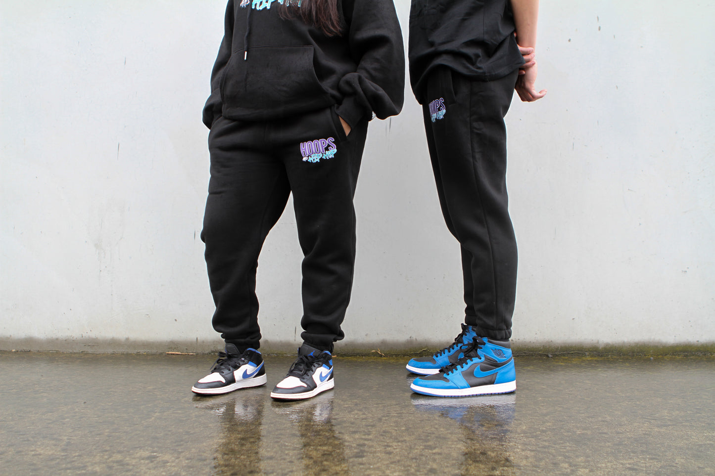 Hoops Embroidered Heavy Trackpants