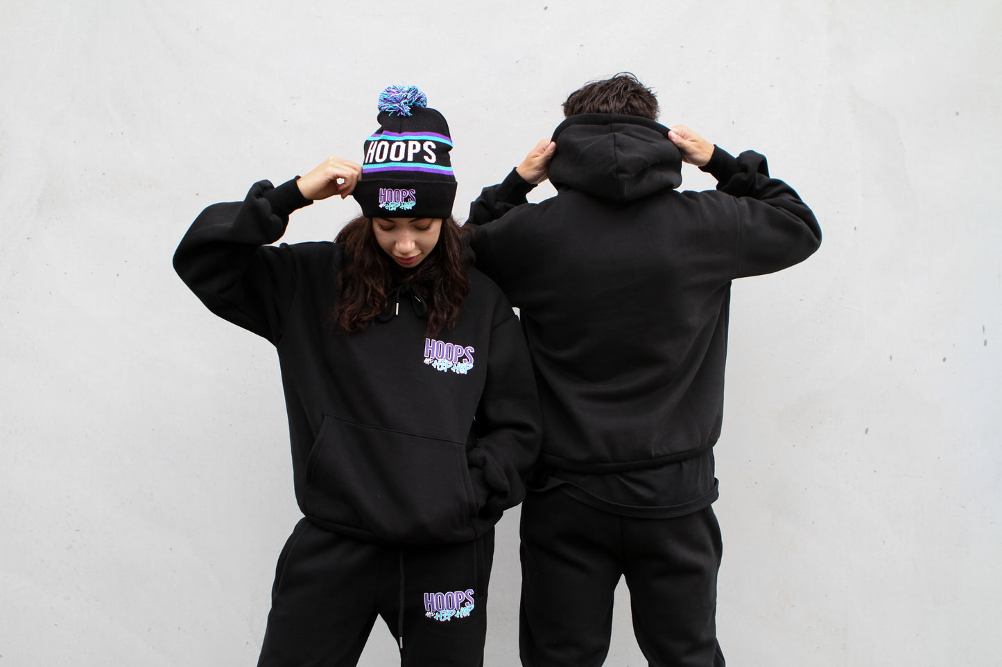 Hoops Embroidered Heavy Hoodie