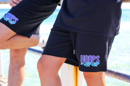 Hoops Embroidered Shorts