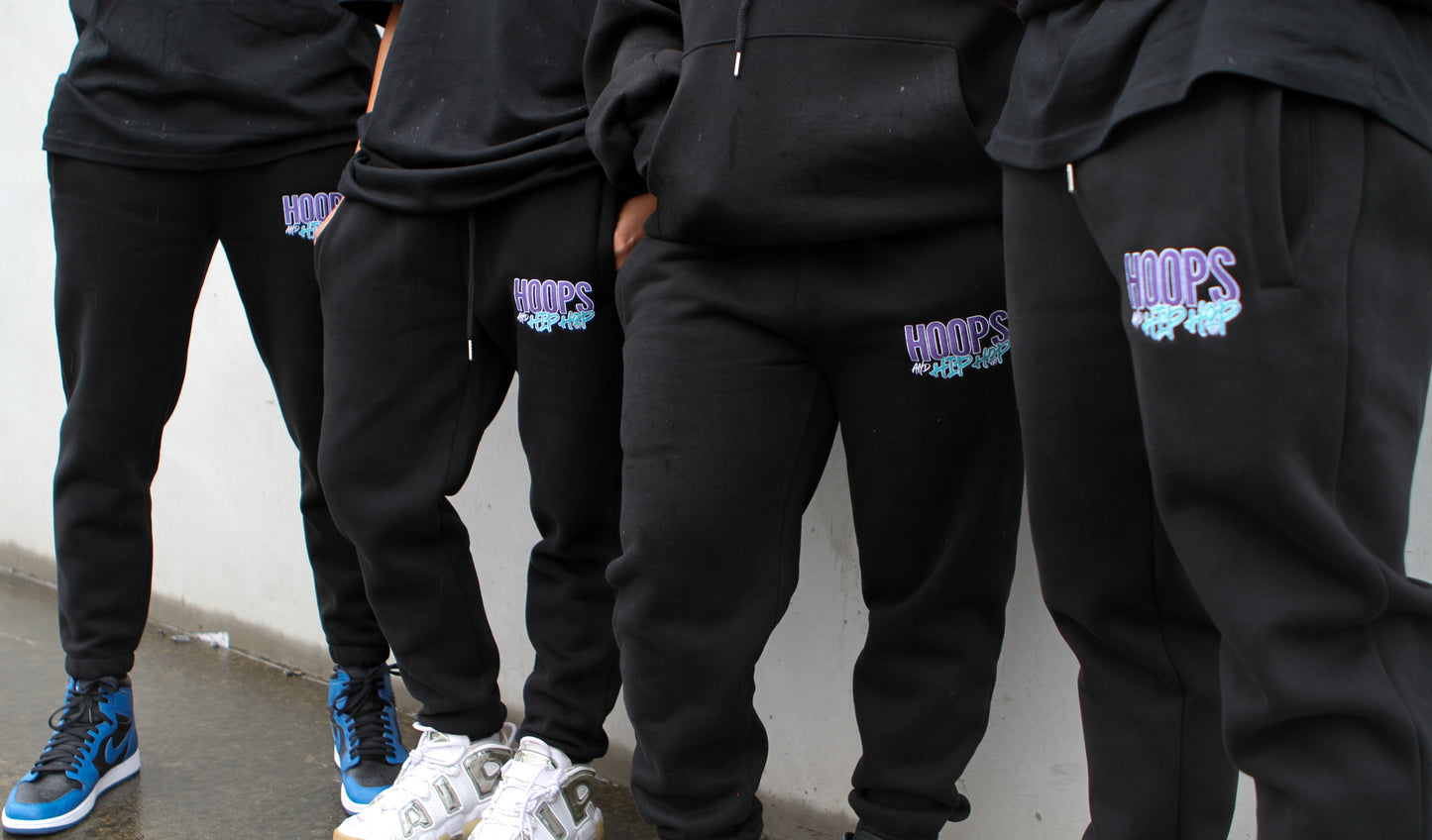 Hoops Embroidered Heavy Trackpants